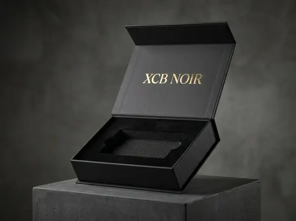 Matte Black Lid & Base Rigid Box - XCB Packaging Wholesale 100 MOQ