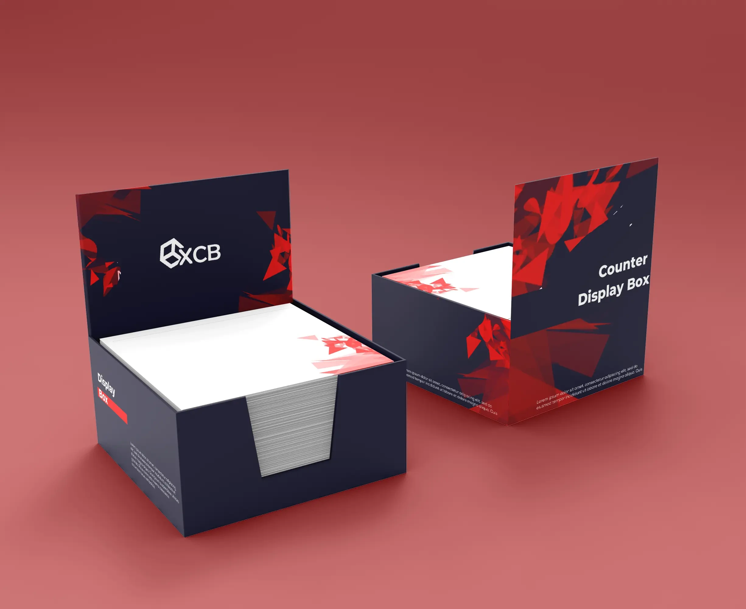 Custom Counter Display Unit (CDU) - XCB Packaging Wholesale 100 MOQ