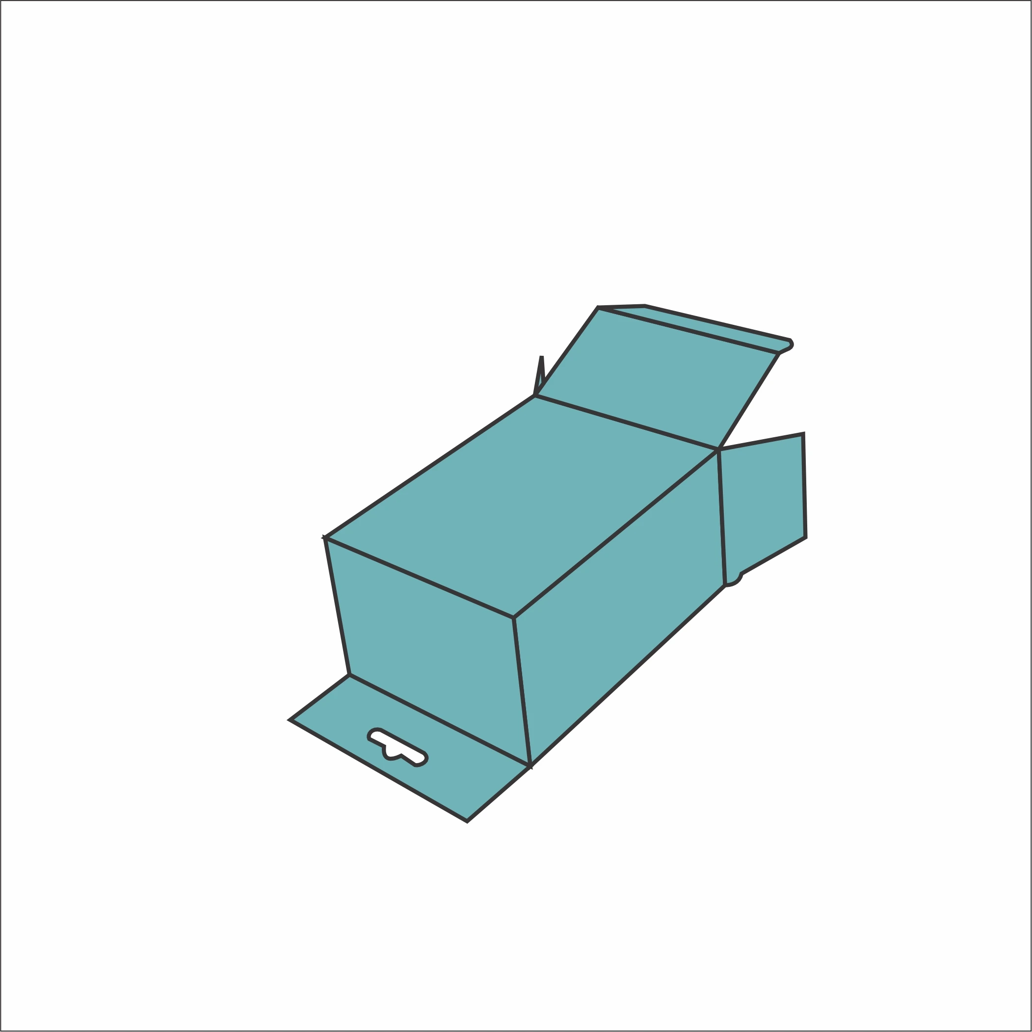 Five-Panel Hanger Retail Box - XCB Packaging Wholesale 100 MOQ